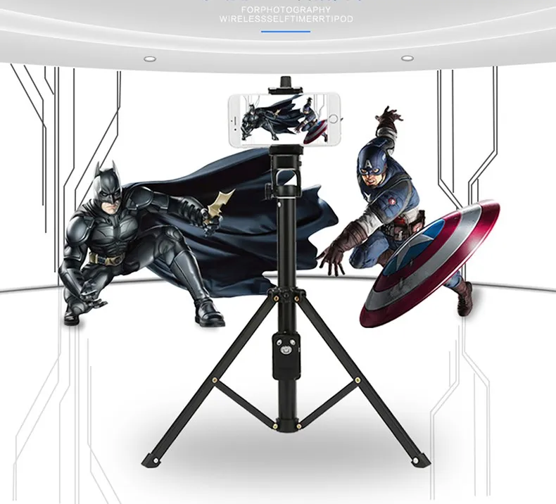 3в1 Bluetooth пульт дистанционного управления затвором селфи палка мини Настольный