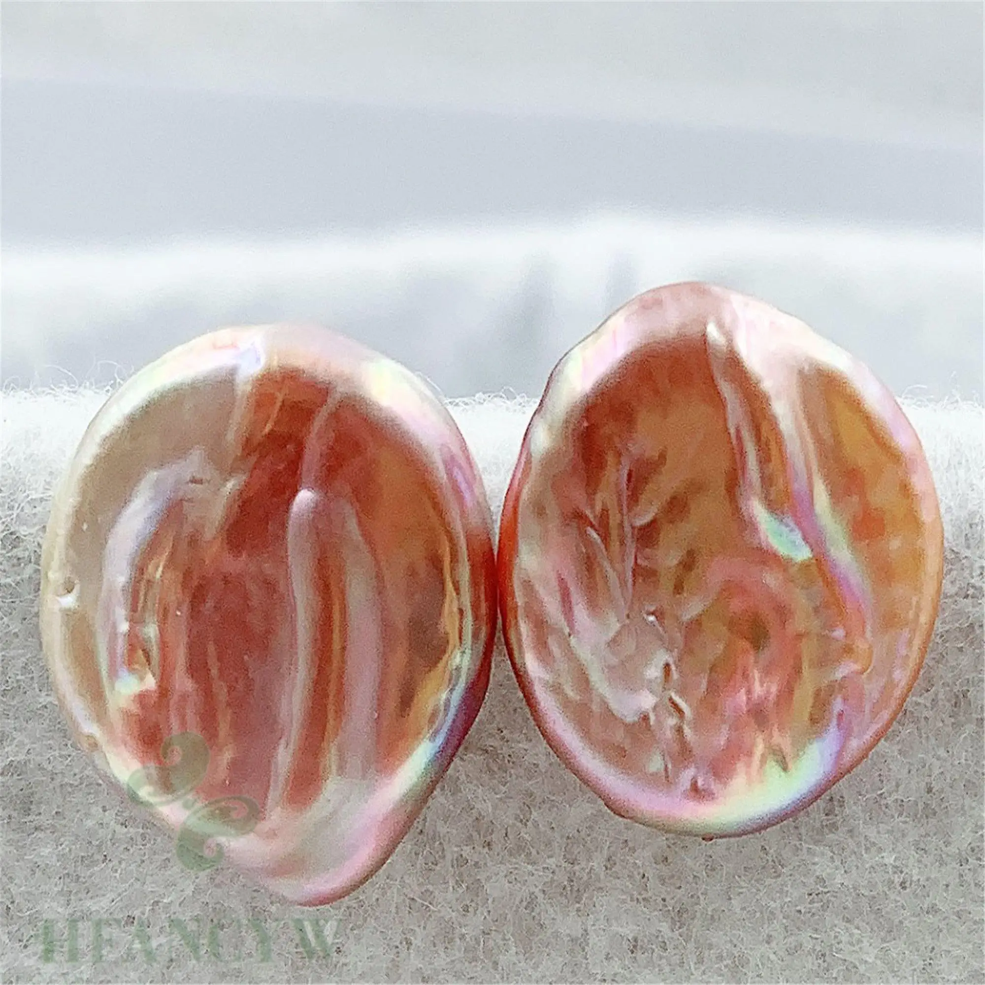 16x19 мм Фиолетовый барочный жемчуг серьги серебряные гвоздики AAA Аксессуары