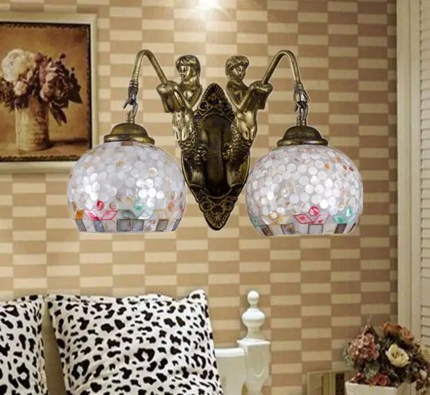 

Japan wall lamp iron aisle living room bedroom lamp