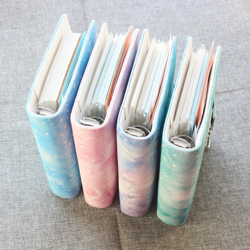 Милый кожаный ежедневник Domikee с созвездиями органайзер планировщик школьный