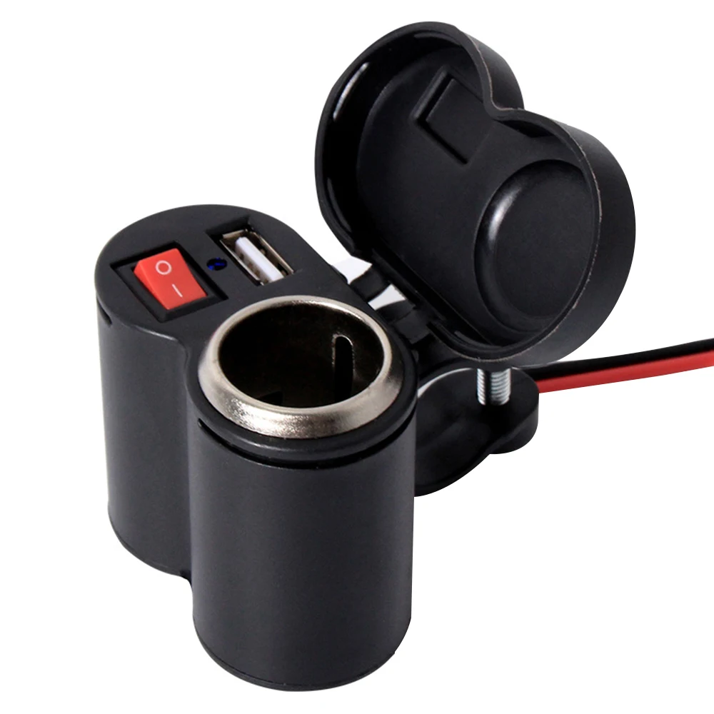 12/24V Car USB Adapter Charger Auto Motorcycle Cigarette Lighter For Mobile GPS High Quality | Автомобили и мотоциклы