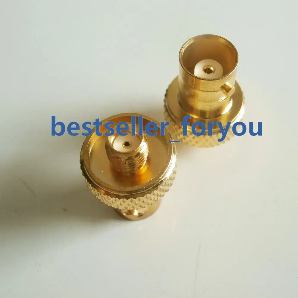 Золотой разъем BNC Female Jack/SMA RF адаптера BaoFeng UV-5R FD-880 | Строительство и ремонт