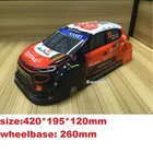 1:10 RC плоский бег на дороге Дрифт Автомобиль SUV ПВХ 190 мм Корпус кузова автомобиля для HSP 94123 94122 D4 TT02