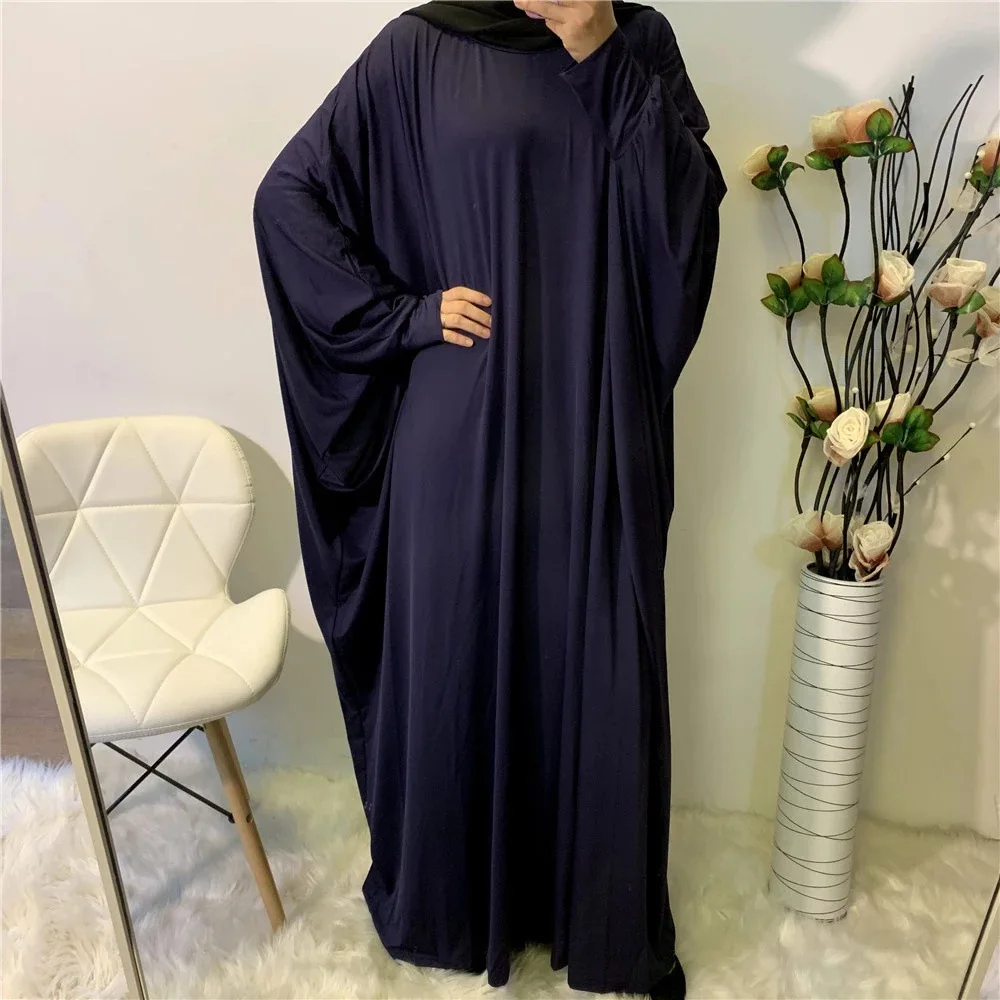 Модное платье Eid мусульманский женский хиджаб, одежда Jilbab Abaya длинная Khimar с полным покрытием, платье Рамадан, мусульманская одежда Niqab Vestidos