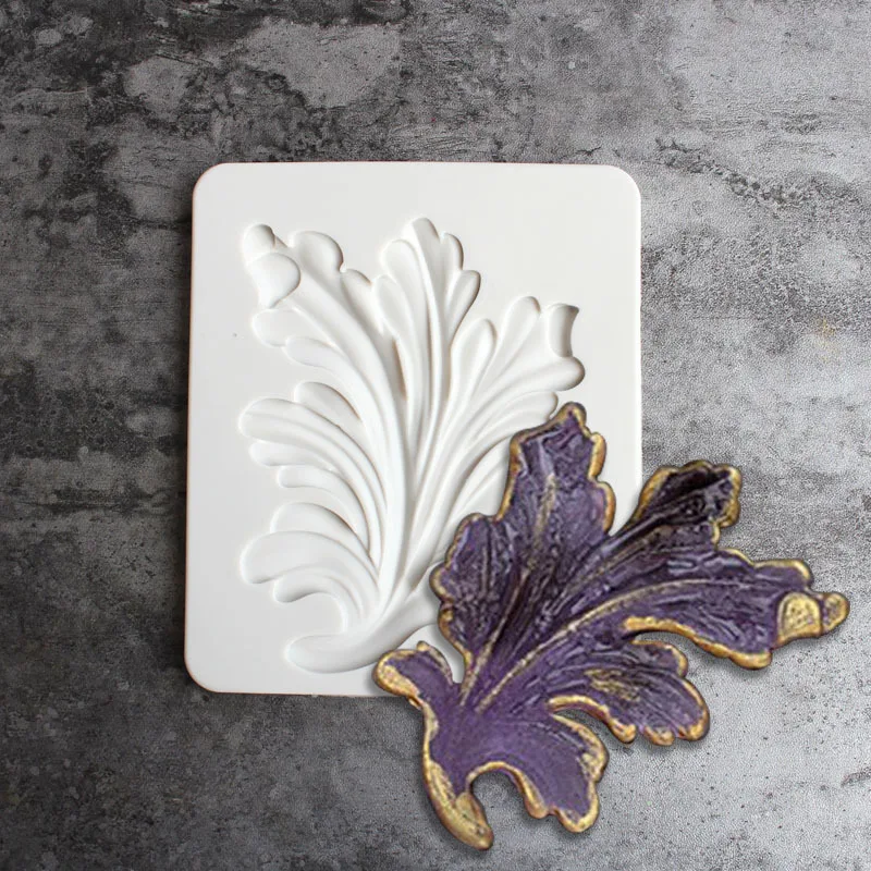 Силиконовая форма для торта европейский стиль рельефный декоративный узор