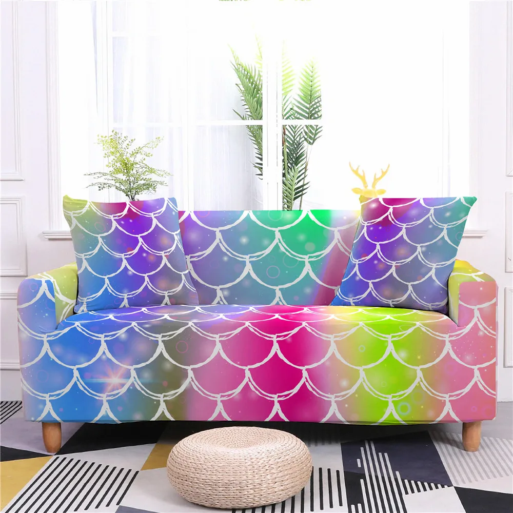 3D многоцветный стрейч чехлов диван чехол для дивана крышку диванных Гостиная Cubre