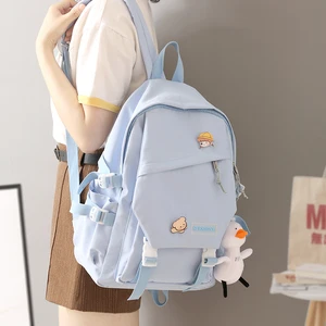 Женские школьные рюкзаки для подростков корейский женский милый рюкзак для школьниц Harajuku Ulzzang школьные сумки новый рюкзак 2020
