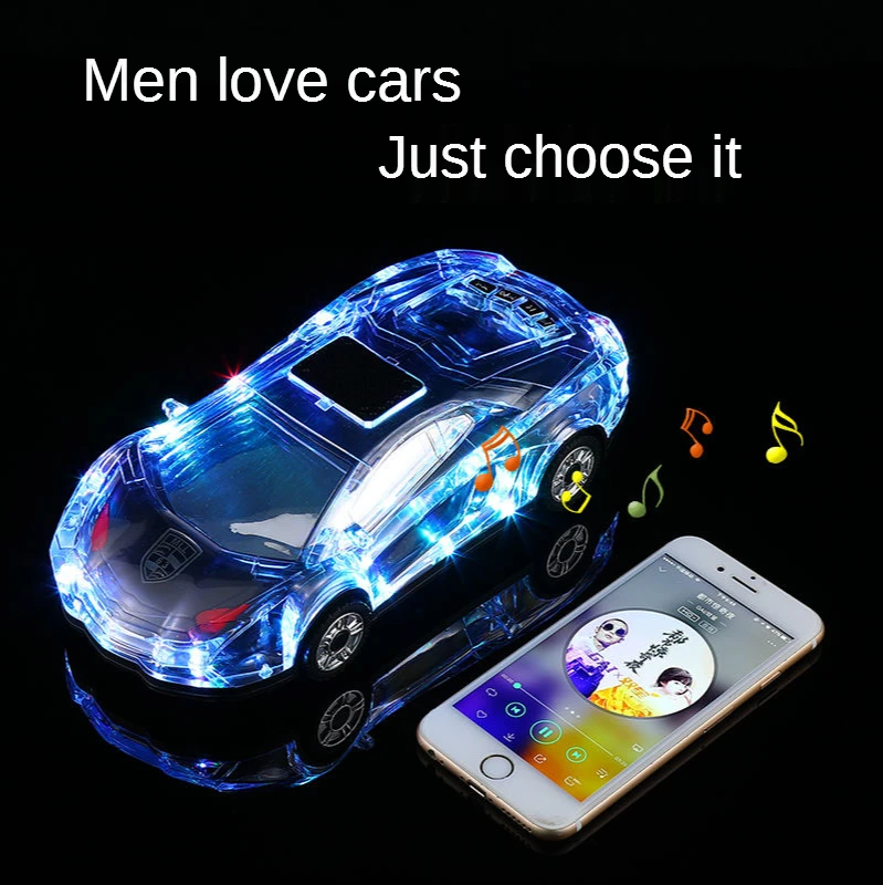 Bluetooth динамик с форма спортивной машины беспроводной стерео может быть подключен