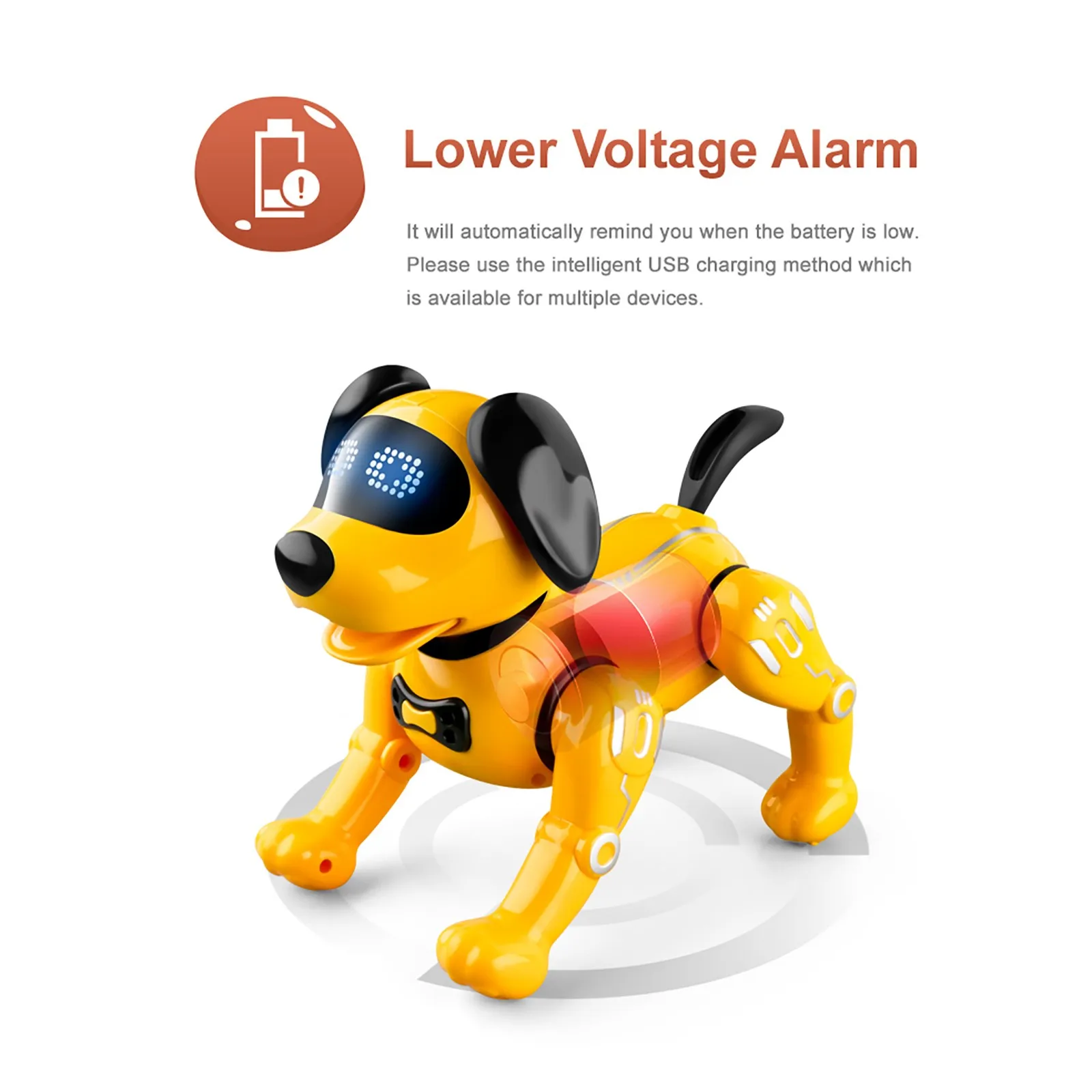 

Говорящая собака-робот на радиоуправлении, танцевальный интерактивный питомец, щенок, робот-собака с дистанционным голосовым управлением, ...