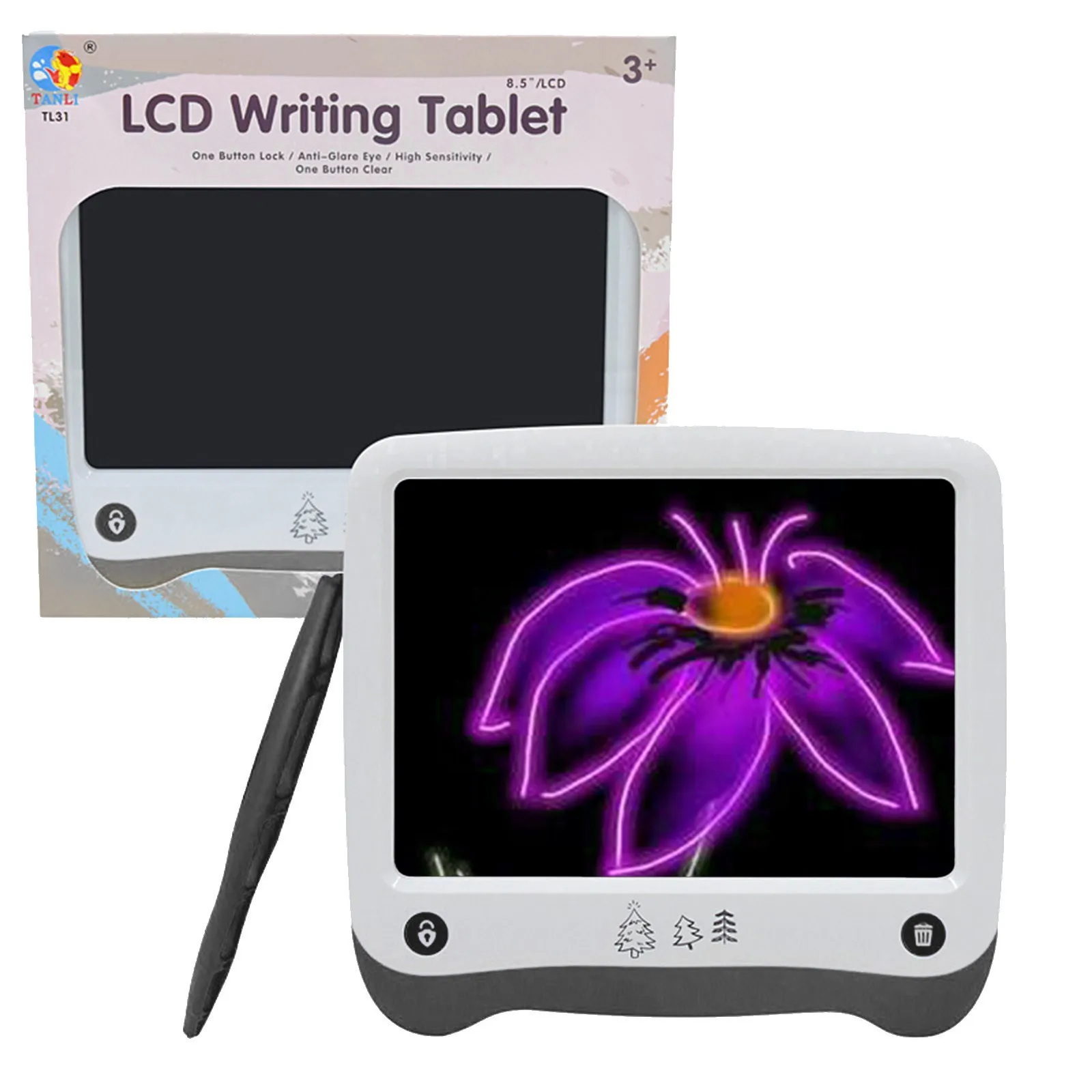 Tablet Colorful Screen for Kids Toys Birthday New Year Gift GYH Drawing Board Doodle LCD Writing Pen Painting | Электроника