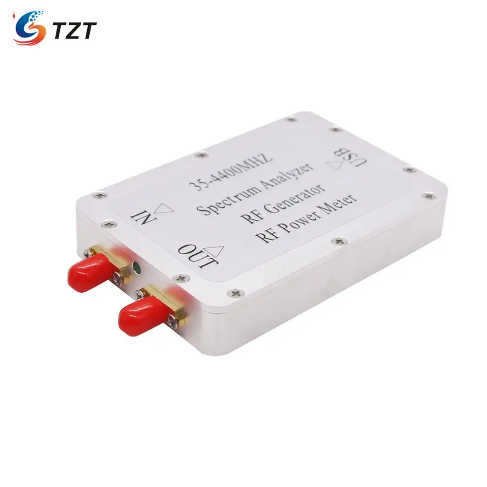 

TZT 35-4400 МГц USB простой анализатор спектра генератор радиосигналов трекинг источник RF измеритель мощности