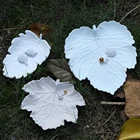 Пепельница, силиконовая форма в Форме Кленового Листа, эпоксидная смола, ручная работа, изготовление пластыря, литье цемента, формы, украшение для дома