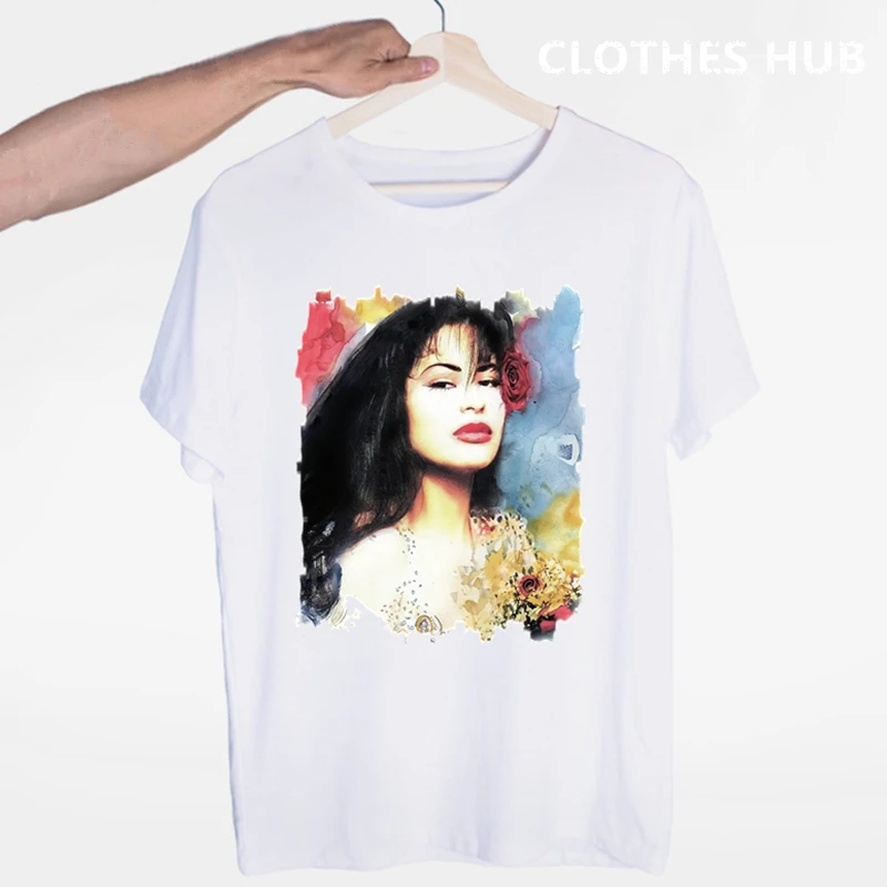 Selena quintanilla футболки модные мужские и женские Топы футболка с коротким рукавом унисекс футболка