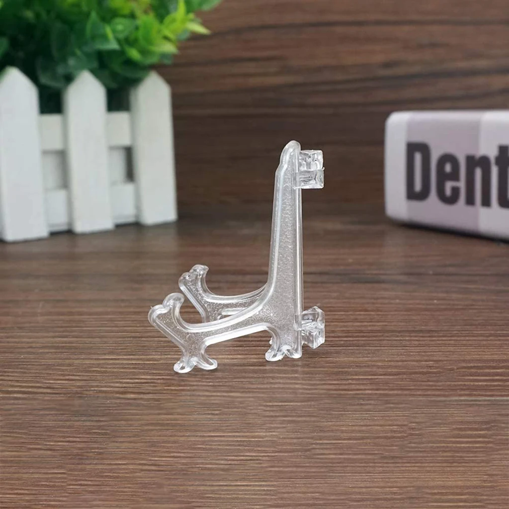 10Pcs Adjustable Small Mini Easel Display Holder Stand for Coin Capsule Challenge Medals Casino Chip Game Card | Дом и сад