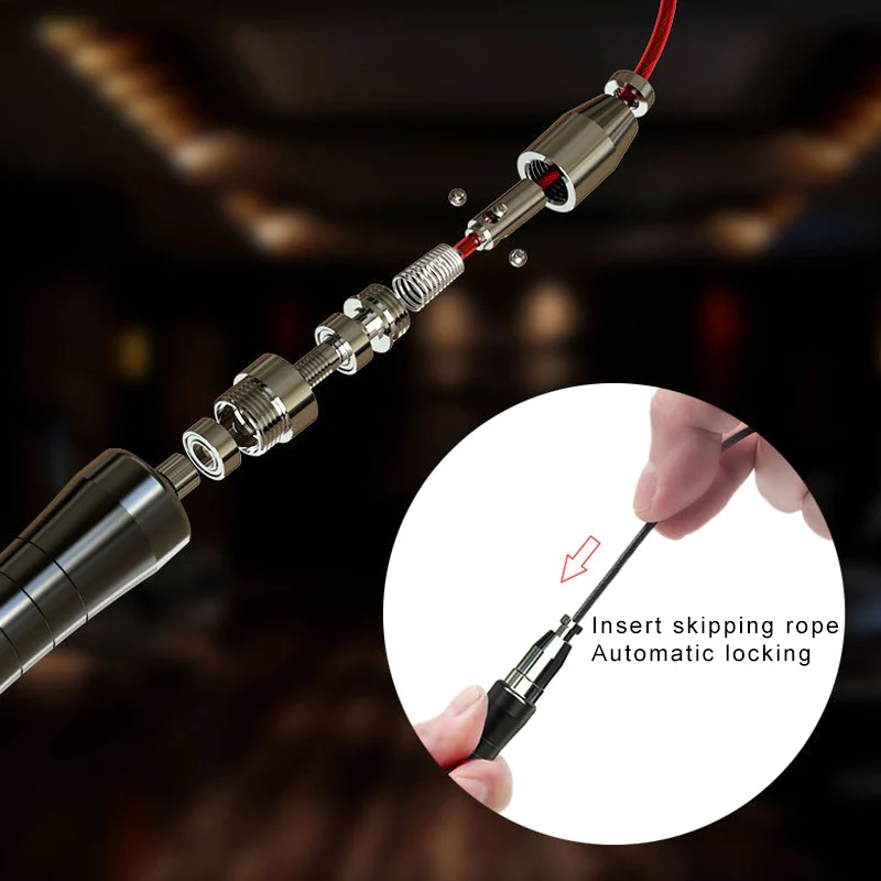 

Skipping Rope Steel Wire Jump Rope Cable for Athletic Exercise Fitness Training Sports SEC88