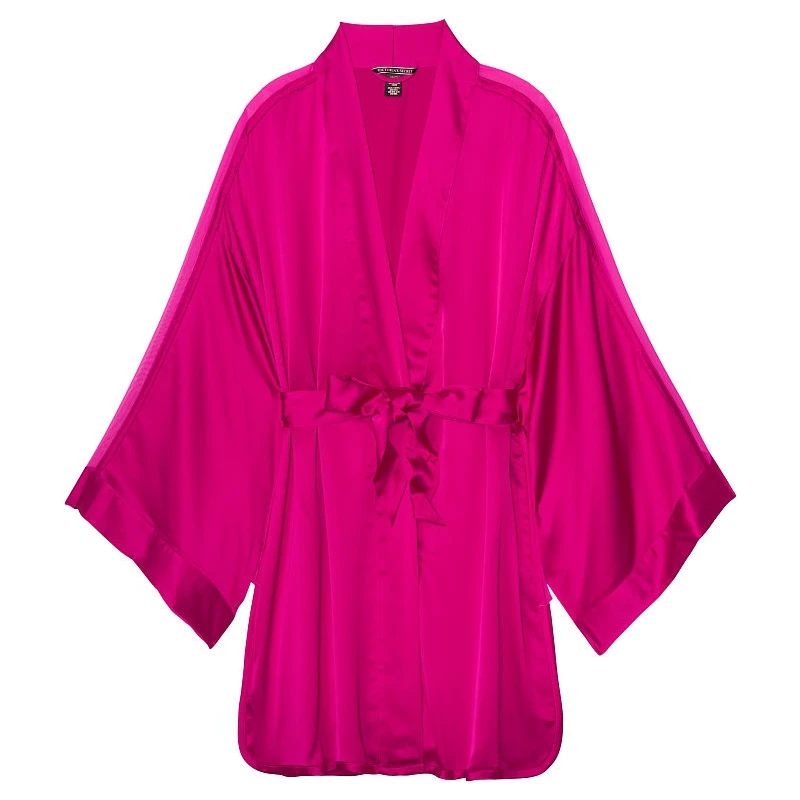 

Satin Robe Female Intimate Lingerie Sleepwear Silky Bridal Wedding Gift Casual Kimono Bathrobe Gown Nightgown Sexy Nightwear