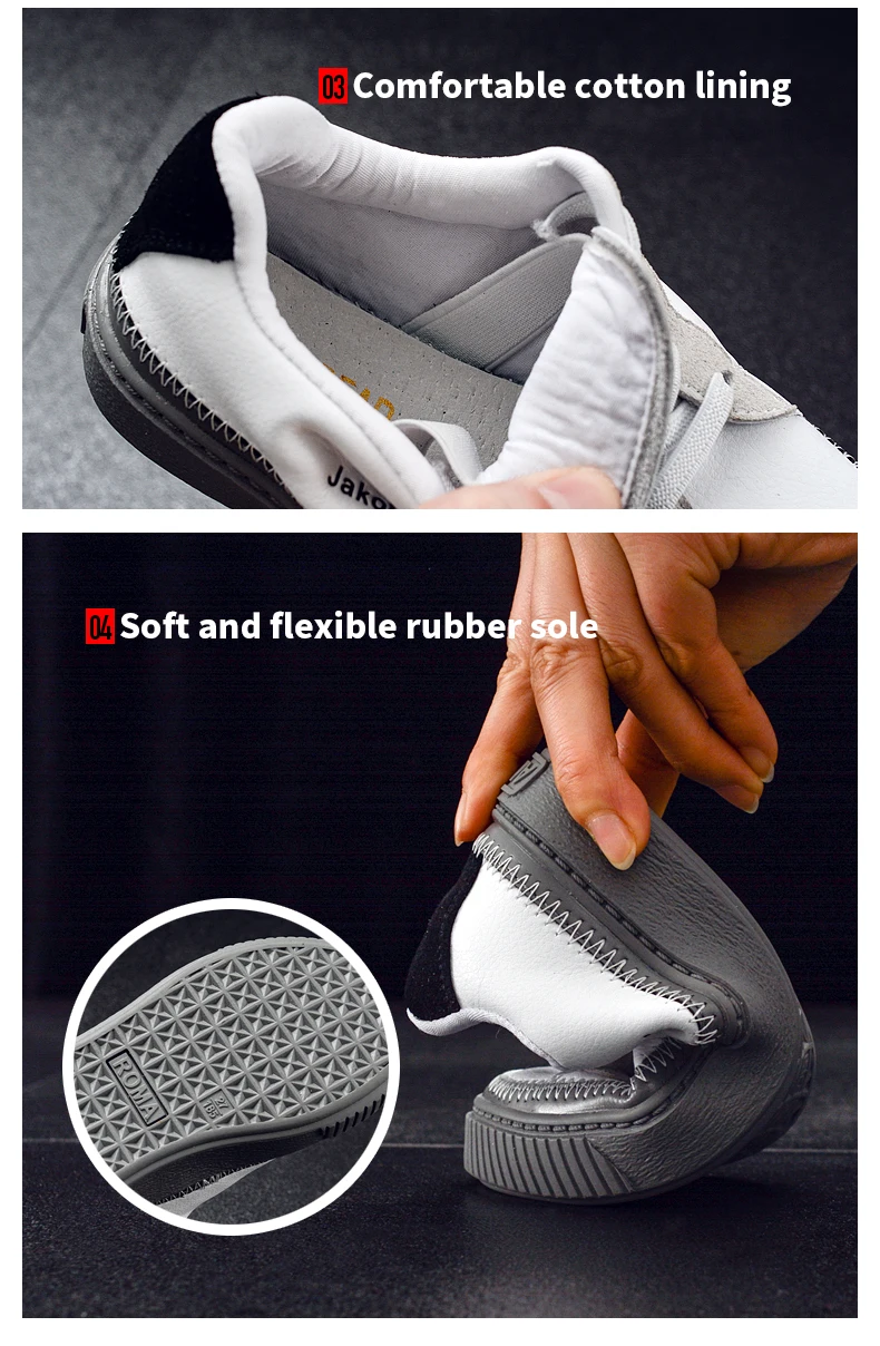 JAKOBBEAR/детская кожаная обувь для мальчиков и девочек; сезон осень-зима-весна