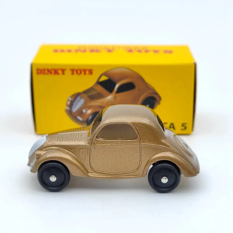 1:43 Atlas Dinky Toys 35A For Simca 5 Brown Diecast Models Car Limited Edition Collection Auto Gift | Игрушки и хобби