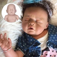 19inch rebirth dolls set sleeping lovely baby lifelike unfinished blank reborn dolls body parts