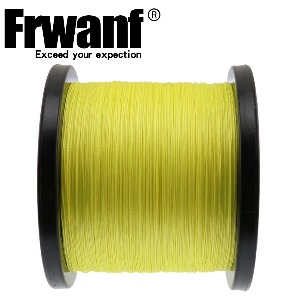 Frwanf плетеная рыболовная леска из ПЭ капроновый 16 Прядный 500 м комплексная линия