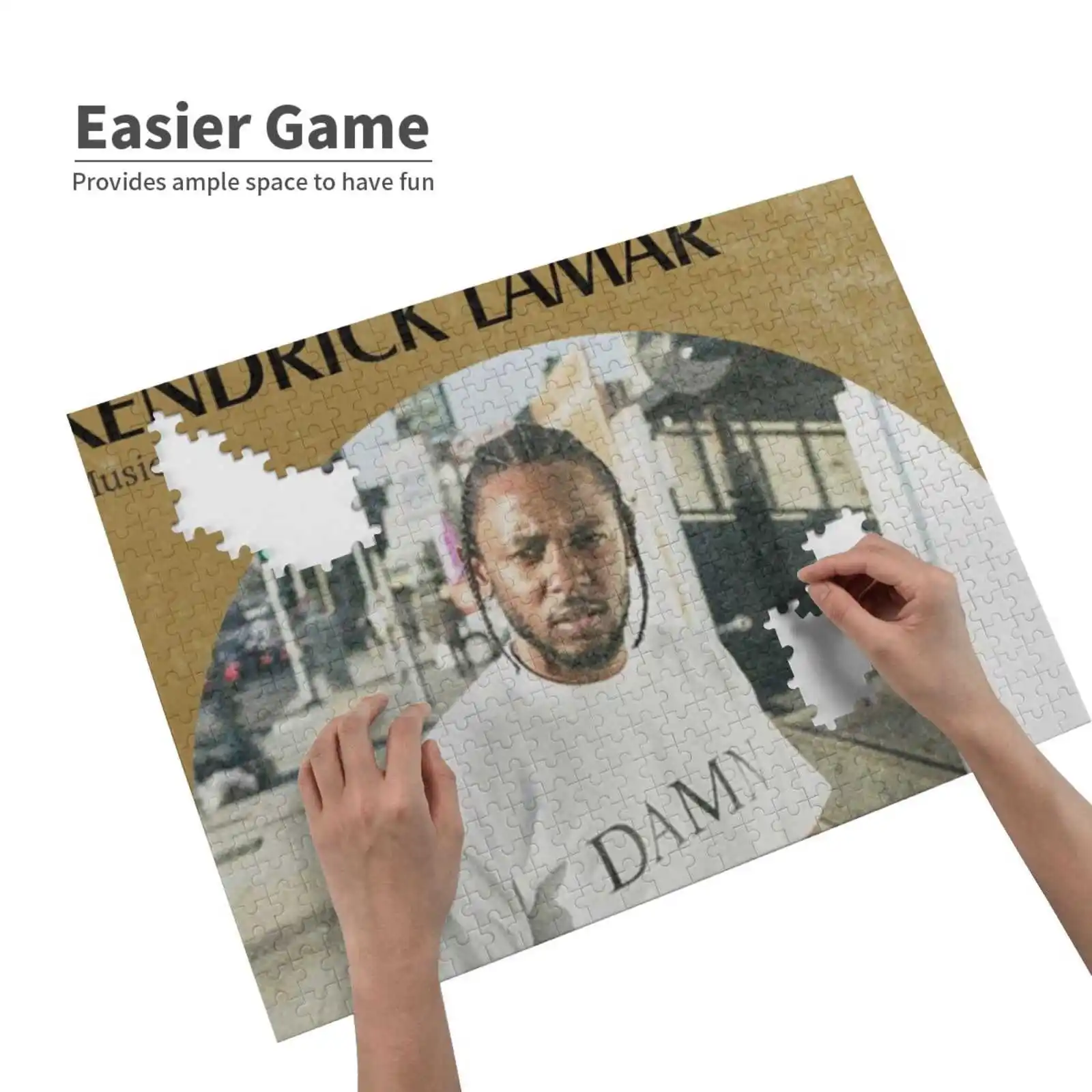 Пазл-головоломка Kendrick Lamar для взрослых и детей игры сделай сам мэдрик Ламар