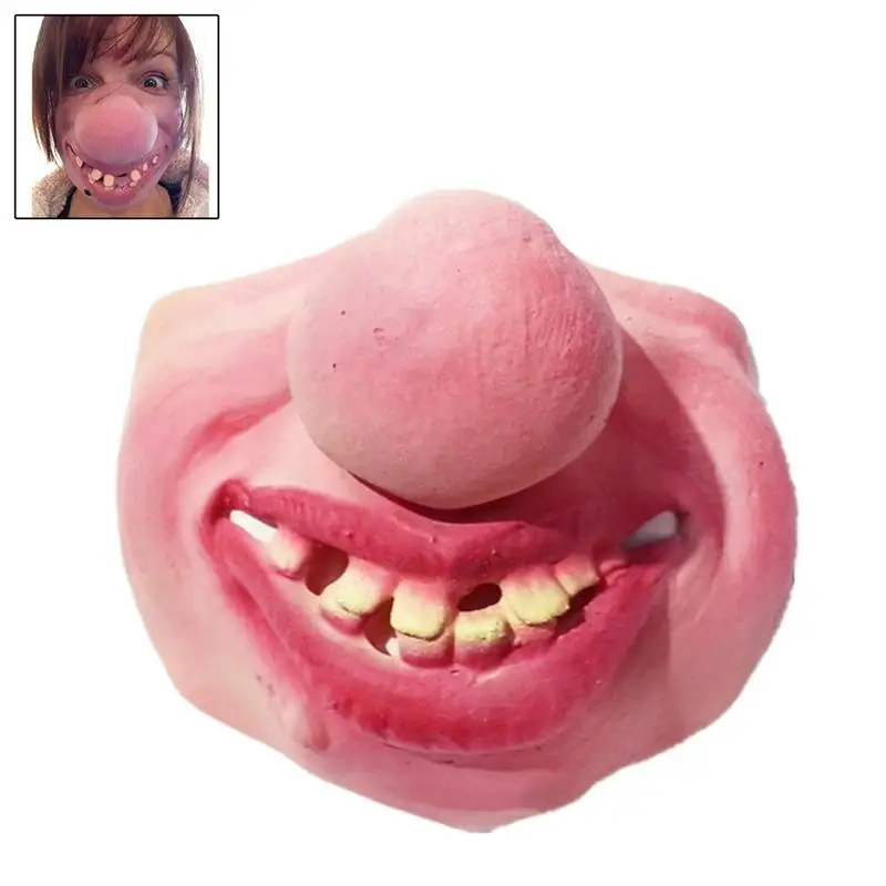 Забавная маска для детей и взрослых хэллоуивечерние латексная клоуна косплея