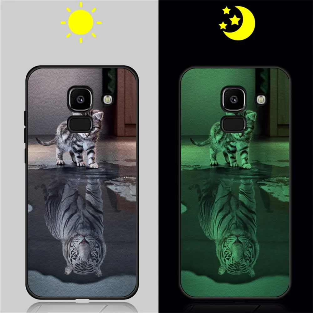 21 Светящийся чехол для samsung Galaxy A10 A20 A30 A40 A50 A60 A70 Крышка для samsung Galaxy A6 A7 A750 кожи Funda светящийся чехол - Цвет: 21