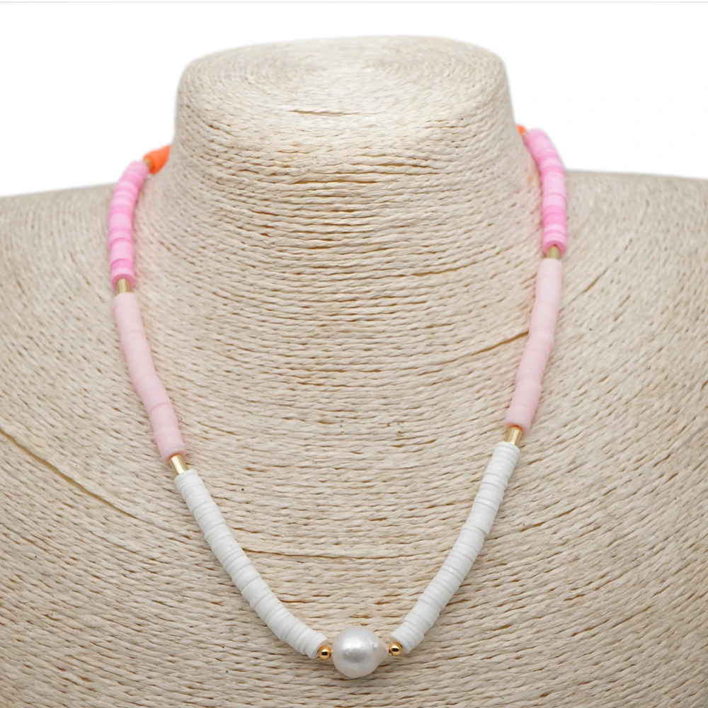 Ожерелье Go2Boho из натурального жемчуга для женщин ожерелья чокеры ювелирные