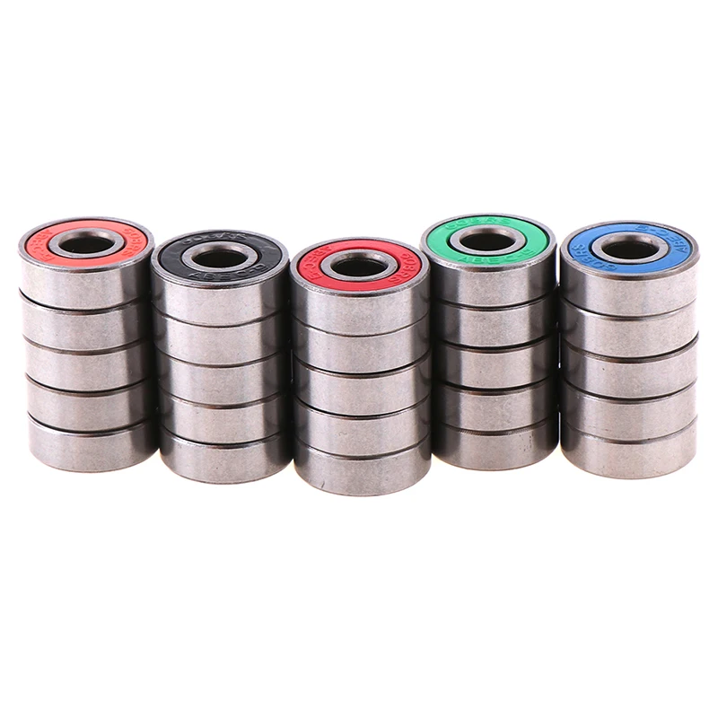 5x ABEC 9 608 2RS роликовый подшипник для роликовых коньков антикоррозийный колеса