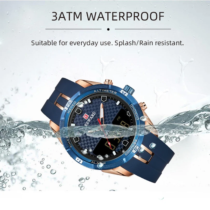 Relogio Masculino мужские часы награда Топ бренд Роскошные модные военные кварцевые