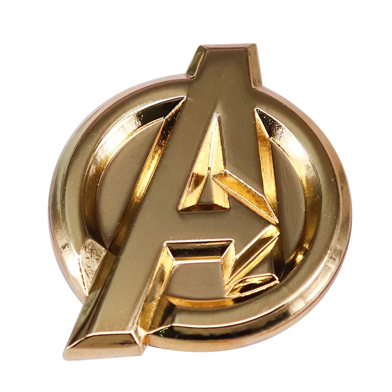 

Disney Marvel Brooch Avengers Logo Metal Badge Fashion Trend Couple Lapel Pin Bag Decoration Jewelry Gift