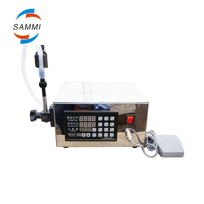 

High quality Single head Digital control pump liquid filling machine , electronic liquid filler