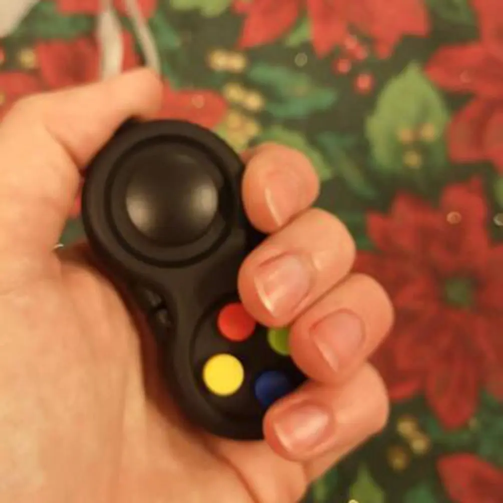 

New Game Handle Toys Plastic Reliever Stress Hand Fidget Pad Key Mobile Phone Accessories Decompression Gift Adults Children Kid