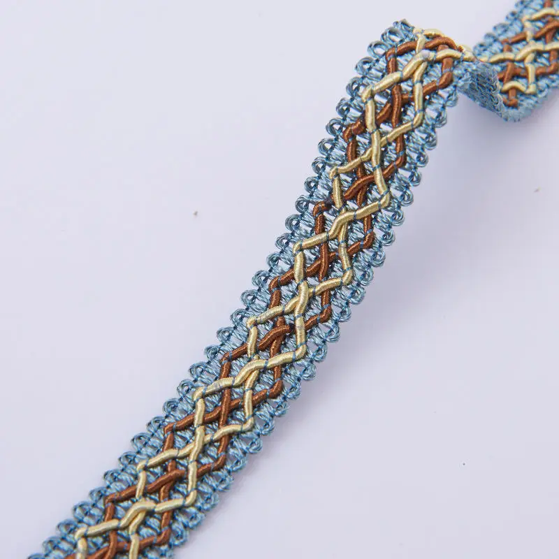 11.5M/lot Lace Ribbon Curtain Lamp Sofa Pillow Edge Tapestry Braid Trim Fringe 1.5CM Wide DIY Accessories For Sewing | Дом и сад