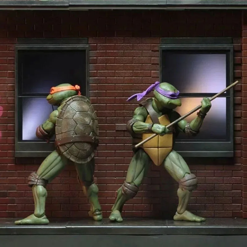 Набор из 4 черепашек 90-х " фигурка Рафаэля леonardo Michelangelo Donatello Ninjas Bjd подвижная фигурка игрушки куклы