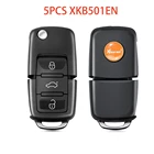 Универсальный пульт дистанционного управления Xhorse XKB501EN, 5 шт.лот, 3 кнопки, для VVDI Mini