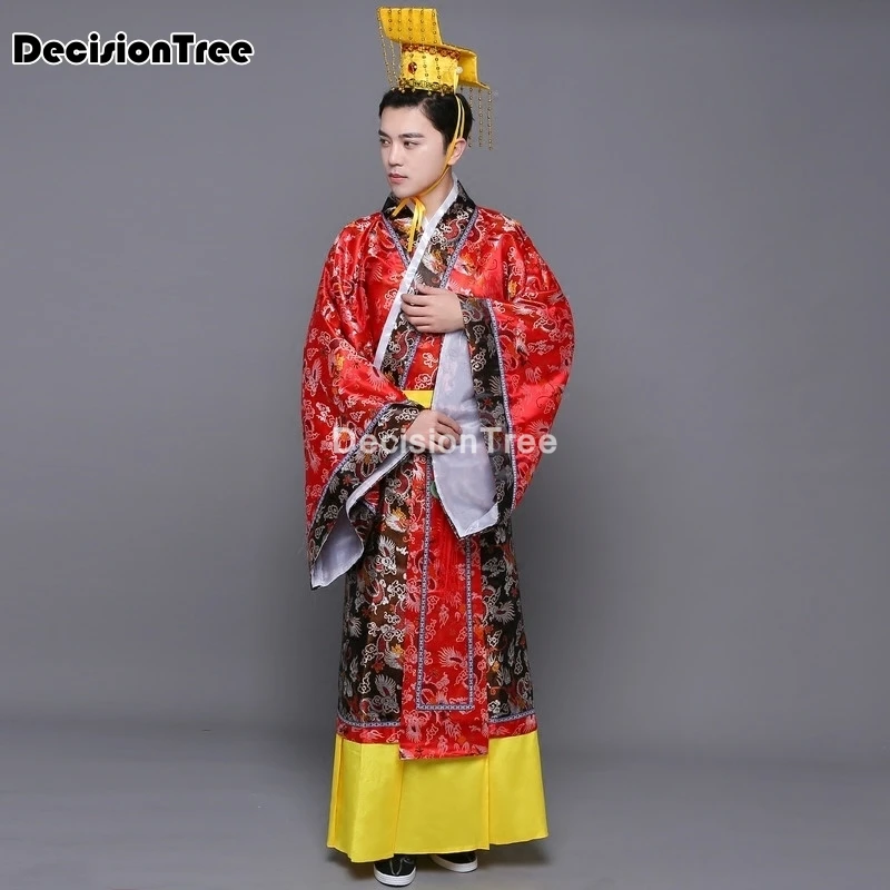 2021 костюм для взрослых китайское платье ханьфу Мужская сценическая одежда