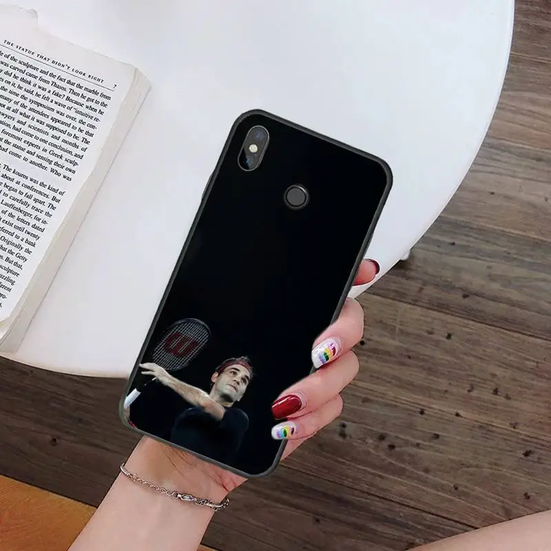 

Roger Federer great athlete Phone Case For Xiaomi Redmi 7 9t 9se k20 mi8 max3 lite 9 note 8 9s 10 pro Soft Silicone Shell Cover