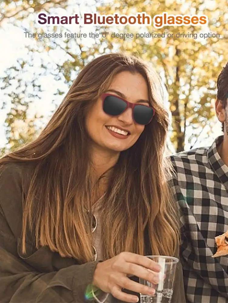 Новые Bluetooth наушники 4 2 солнцезащитные очки костной проводимости ГГц с сенсорным