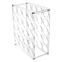 20 holes vinyl roll holder removable display stand for storage