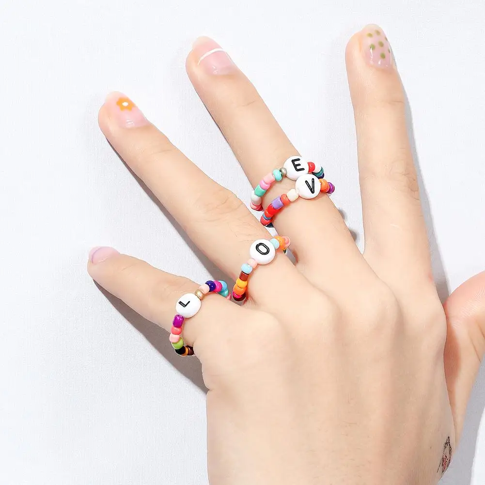 4 шт./компл. женское кольцо на палец для вечеринки ювелирное изделие в подарок