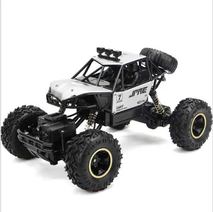 28cm new silver 1:12 1:16 4WD радиоуправляемые машинки 2,4G модель дистанционного управления багги высокая скорость внедорожника скалолазание Грузовики Игрушки джипы для мальчиков Детский подарок - Цвет: 28cm new silver