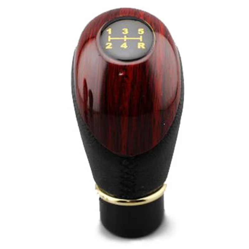 Ручка переключения передач автомобильная универсальная деревянная из