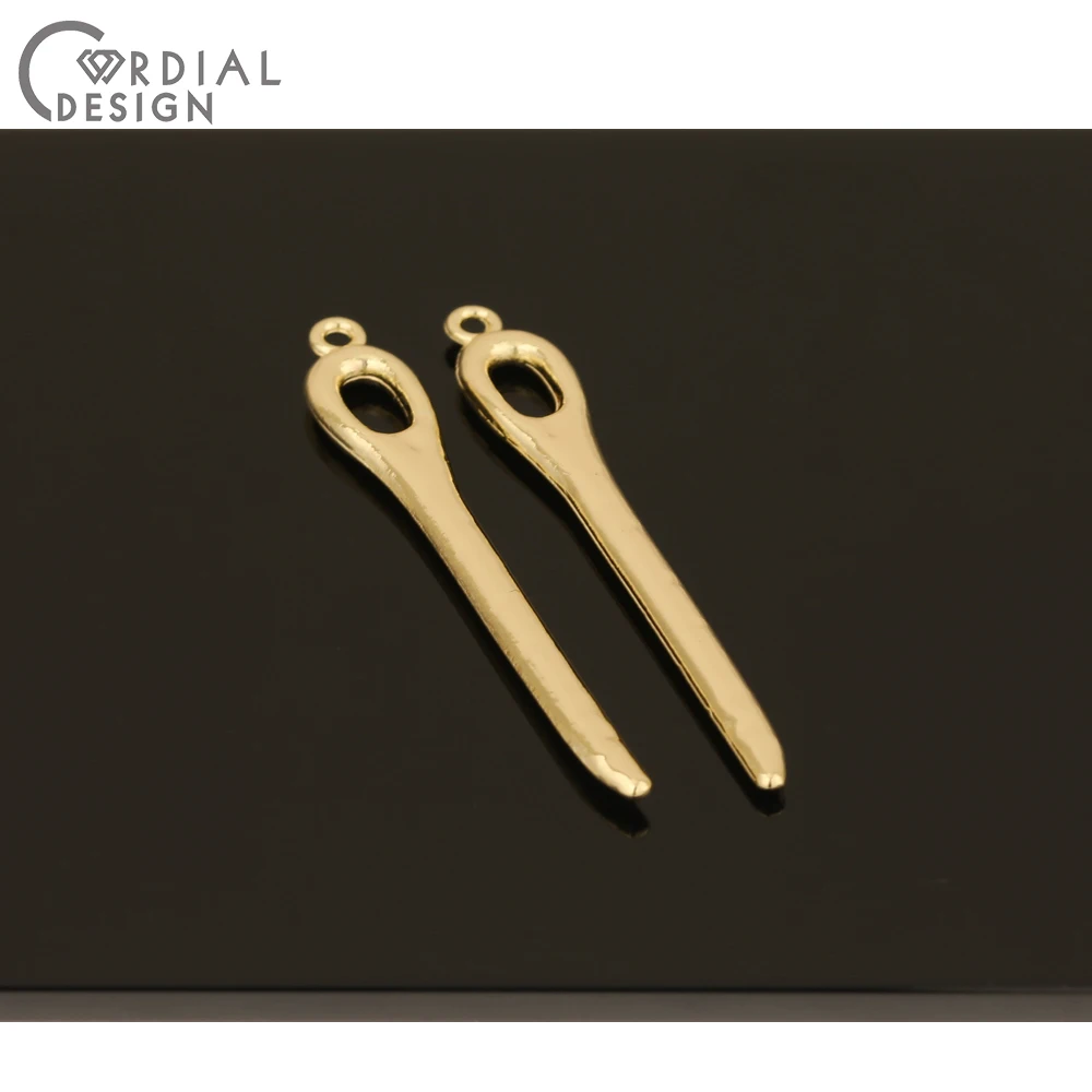 

Cordial Design 100Pcs 7*49MM Jewelry Accessories/Earring Pendant/Needle Shape/Hand Made/DIY Charms/Jewelry Findings & Components