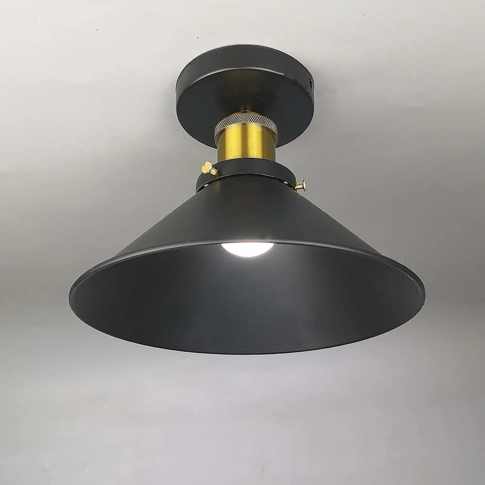 

Vintage Country LED Chandelier Modern Light Ceiling Lamp Metal Lampshade for Livingroom Bedroom Led Home Indoor Lighting