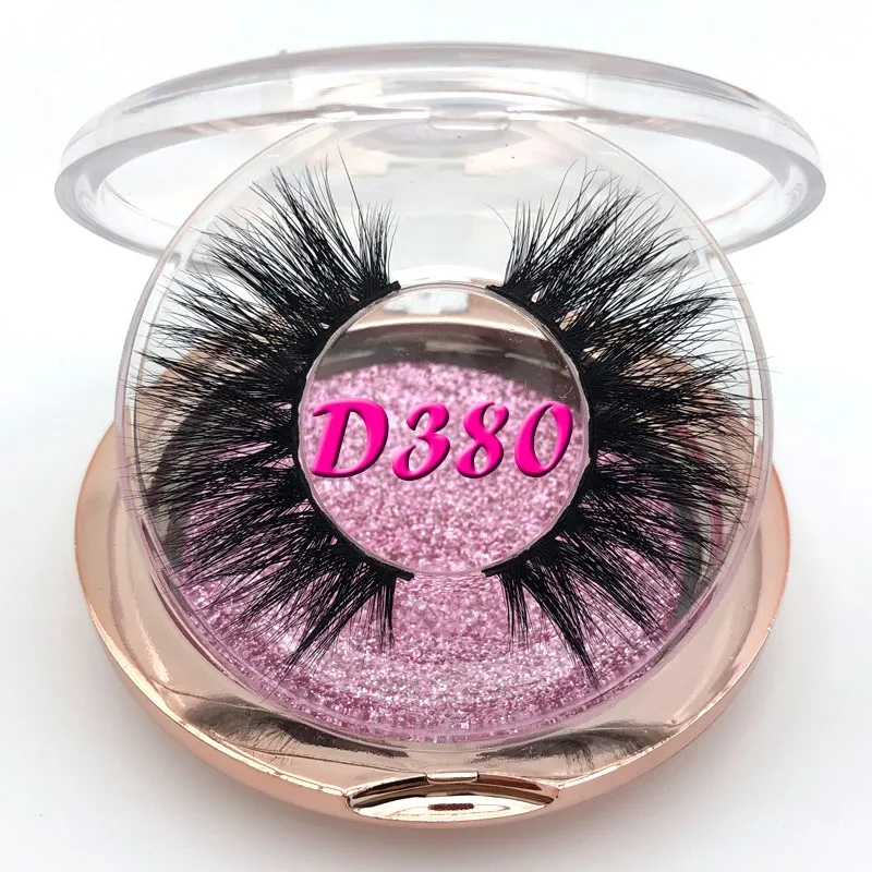 D380 Mikiwi D380 ресницы 3D норковые ресницы Роскошные ручной работы норковые ресницы среднего объема без грубости норковые накладные ресницы верхние ресницы - Цвет: D380