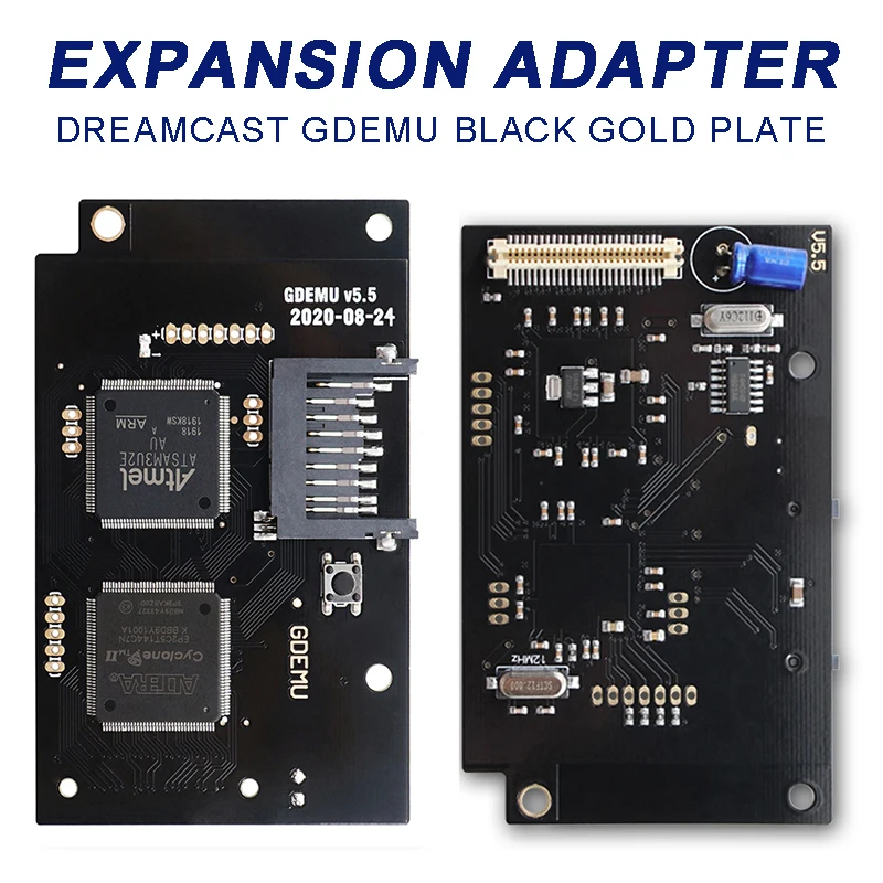 

1 шт., новейшая плата оптического привода GDEMU, карта GDI CDI V5.5, подходит для SEGA DC Dreamcast, замена игровой консоли, детали модуля