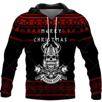 viking tattoo halloween pullover christmas 3d printing hoodie 2021 mens cosplay outdoor fashion casual clothing top