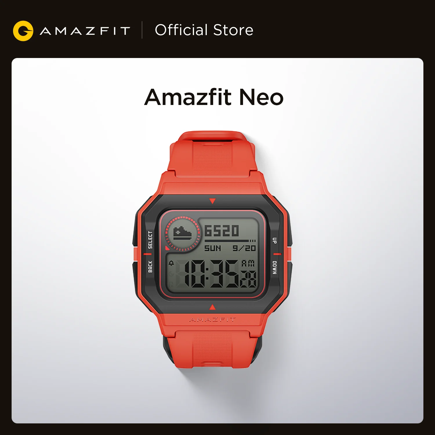 Смарт часы Amazfit Neo время работы от батареи 28 дней Bluetooth 3 спортивных режима