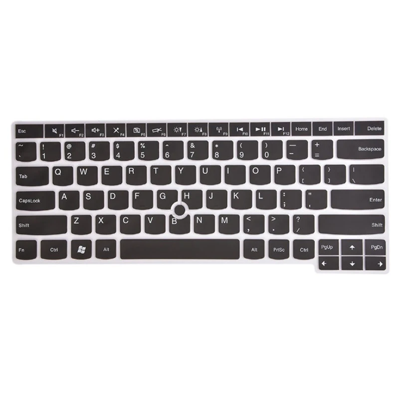 Ультратонкий силиконовый чехол-клавиатура для ноутбука lenovo Thinkpad T460 T460p T460s E460 E645 L460 X1 Yoga